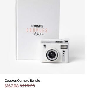 NEW The Adventure Challenge - Couples Edition Book and Camera Set
